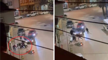 Ağabeyini Sokak Ortasında Bı&ccedil;akladı