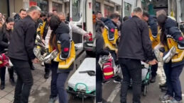 Alışveriş Merkezinde Merdivenlerden D&uuml;şerek Yaralanan Kadın Hastaneye Kaldırıldı