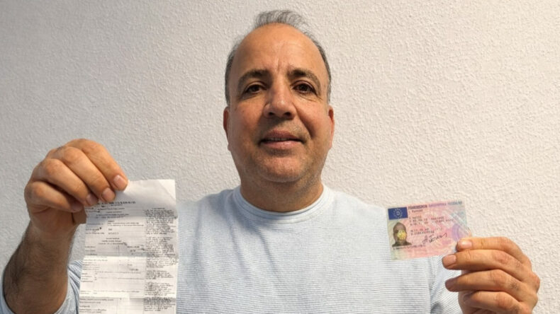 Alman Ehliyeti Ge&ccedil;ersiz Sayıldı, Ceza Aldı