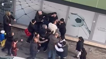 Amat&ouml;r Ma&ccedil; Sonrası &Ccedil;ıkan Kavgada Kul&uuml;p Başkanının Kolu Kırıldı