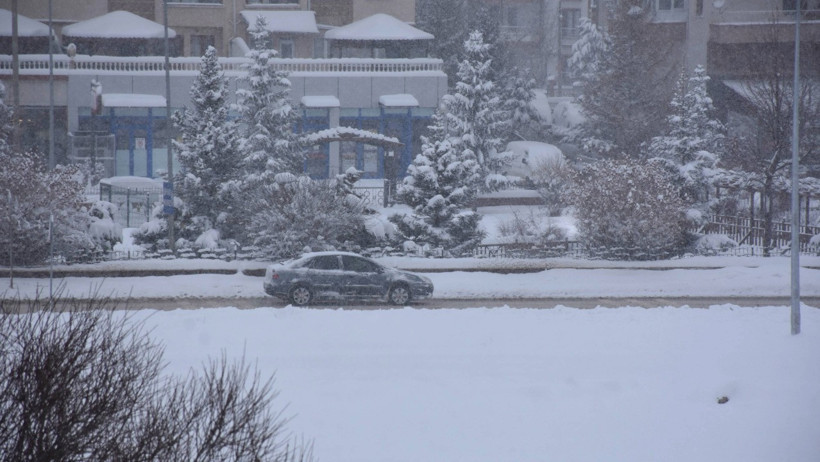 Kar Yağışı Sivas'ı Etkiledi