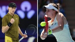Avustralya A&ccedil;ık'ta Jannik Sinner ve Elena Rybakina Rahat Turladı