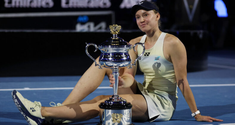 Avustralya Açık'ta Şampiyon Elena Rybakina! Tarihe Geçti