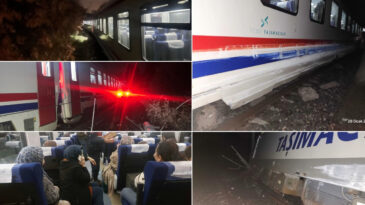 Balıkesir&rsquo;de Faciadan D&ouml;n&uuml;ld&uuml;: 149 Kişi Taşıyan Tren Raydan &Ccedil;ıktı