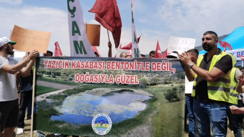 Bentonit Ocağı Projesinde Y&uuml;r&uuml;tmeyi Durdurma Kararı
