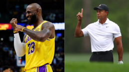 Bir Karta 552 Bin Dolar &Ouml;dediler: LeBron ve Woods Rekor Kırdı!