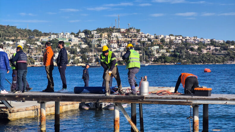Bodrum'daki Ka&ccedil;ak Yapı Yıkımına Başlandı