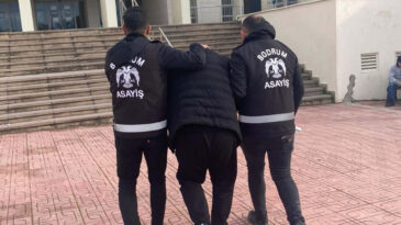 Bodrum&rsquo;da 4 Farklı Su&ccedil;tan 24 Yıl Hapis Cezası Alan Firari Yakalandı