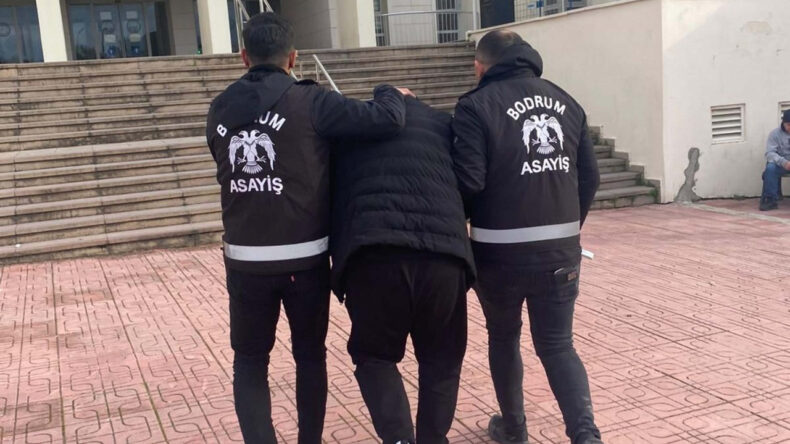 Bodrum&rsquo;da 4 Farklı Su&ccedil;tan 24 Yıl Hapis Cezası Alan Firari Yakalandı