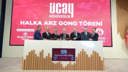 Borsa İstanbul'da &Uuml;&ccedil;ay M&uuml;hendislik'in Gong T&ouml;reni Ger&ccedil;ekleşti