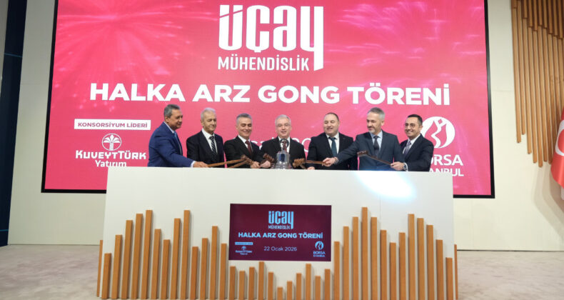 Borsa İstanbul'da &Uuml;&ccedil;ay M&uuml;hendislik'in Gong T&ouml;reni Ger&ccedil;ekleşti