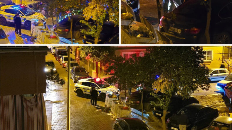 &Ccedil;ocuklara &ccedil;arptıktan sonra ka&ccedil;an s&uuml;r&uuml;c&uuml; plakasını poşetle sakladı