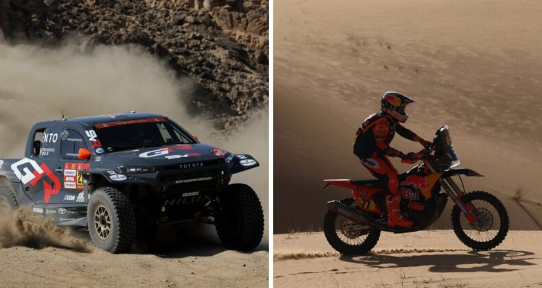 Dakar'da 8. etabın zirvesinde Variawa ve Benavides var