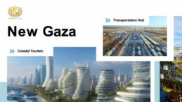 Damat haritayı g&ouml;sterdi: İşte 'Yeni Gazze' planı