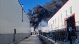 Depo Yangını Korku Yarattı