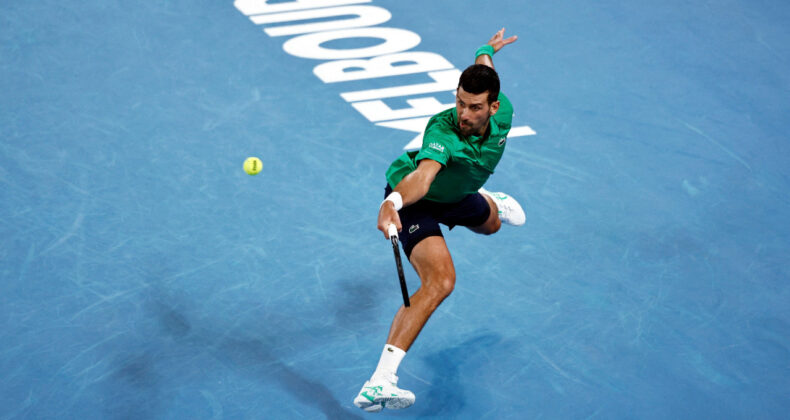 Djokovic&rsquo;ten Avustralya A&ccedil;ık&rsquo;a g&uuml;&ccedil;l&uuml; başlangı&ccedil;: Melbourne'de dalya!