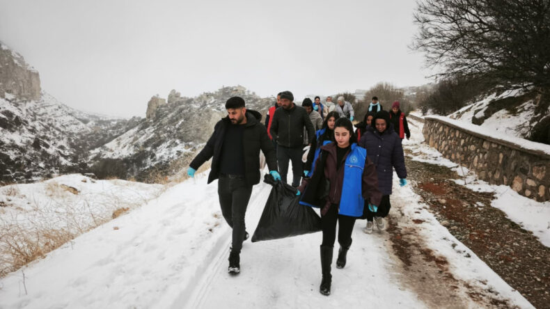 Dondurucu Soğukta Yaban Hayatı Unutulmadı