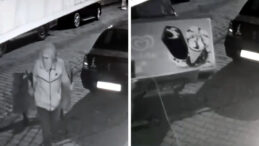 El Arabasıyla Dondurma Dolabını &Ccedil;aldı