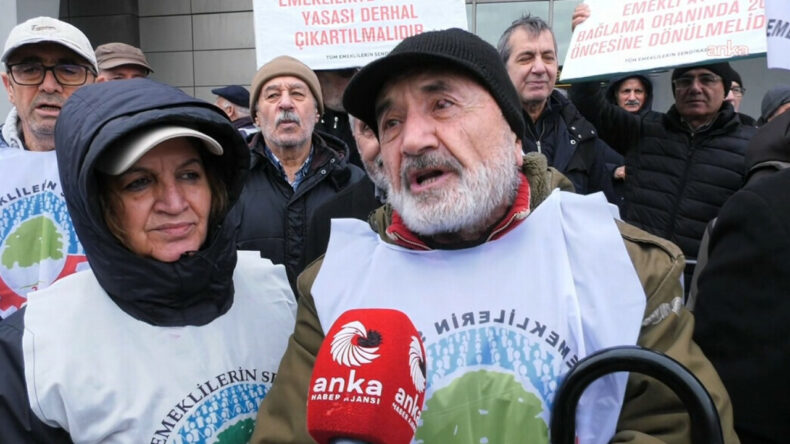 Emekliler Ayakta: "&Ouml;lmemizi Bekliyorlar, Direneceğiz"