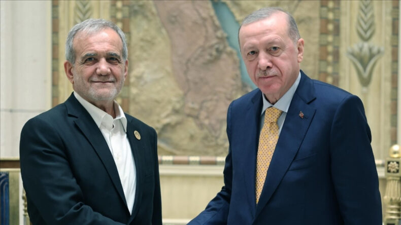 Erdoğan, Pezeşkiyan ile Telefon Görüşmesi Yaptı