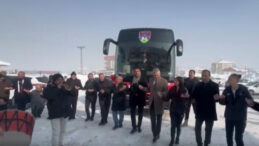 Erdoğan, Y&uuml;ksekovaspor'a otob&uuml;s hediye etti