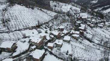Eriyen Kar Suları Heyelanı Tetikledi: 16 Evde Hasar Oluştu