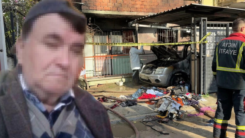 Ev ve Aracını Ateşe Verip, Av T&uuml;feğiyle Kendine Zarar Verdi