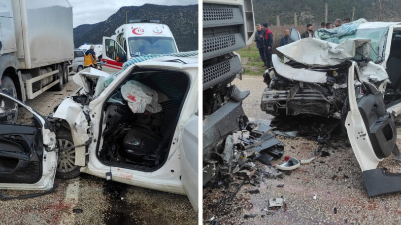 Feci Kazada İki Kişi Hayatını Kaybetti, Bir Kişi Yaralandı
