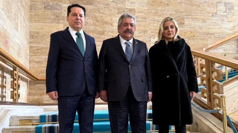 Feti Yıldız, Ahmet Özer ve Kızını Ağırladı