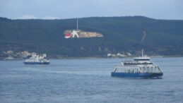 Fırtına Nedeniyle Bozcaada ve G&ouml;k&ccedil;eada Feribot Seferleri İptal Edildi