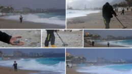 Fırtınayı Fırsata D&ouml;n&uuml;şt&uuml;renler, Dedekt&ouml;rlerle Sahile Koştular