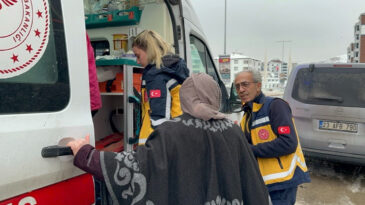 Gaz Sızıntısı Sonrası 6 Kişi Hastaneye Sevk Edildi