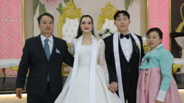 G&uuml;ney Koreli Damat ile Rizeli Gelin Evlendi