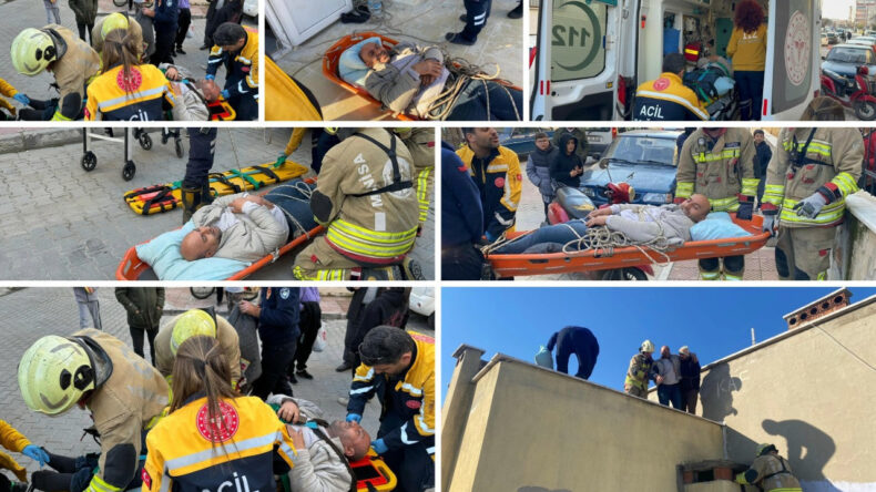 Güvercin Peşinde Hayatını Kaybetme Tehlikesi Geçirdi