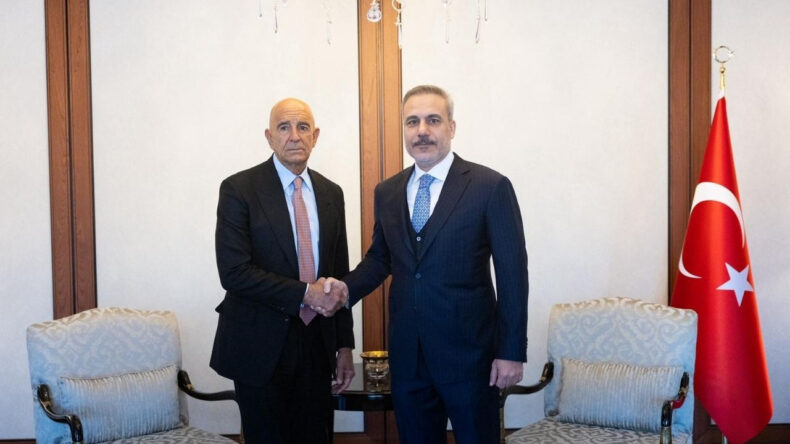 Hakan Fidan ve Tom Barrack Buluştu