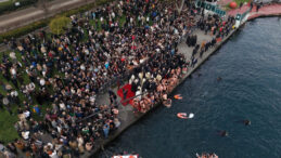 Hali&ccedil;'te Denizden Ha&ccedil; &Ccedil;ıkarma T&ouml;reni