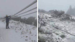 Hatay&rsquo;da Tipi Elektrik Altyapısını Vurdu: 100&rsquo;den Fazla Direk Yıkıldı, Hatlar Buz Tuttu