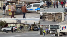 Hatay&rsquo;da zincirleme kaza: 1&rsquo;i ağır 11 yaralı