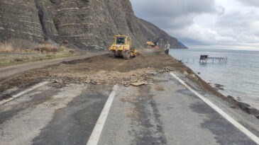 Heyelan Nedeniyle &Ouml;nemli Yol 3 Haftalığına Kapatıldı