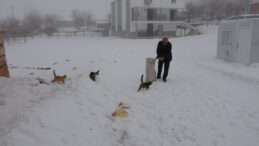 İki Bin N&uuml;fuslu K&ouml;yde Kışın Sadece O Var