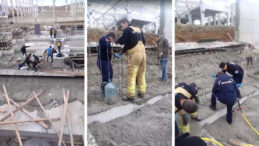 İnşaatta Beton D&ouml;k&uuml;m&uuml; Sırasında G&ouml;&ccedil;&uuml;k: 1 İş&ccedil;i Hayatını Kaybetti