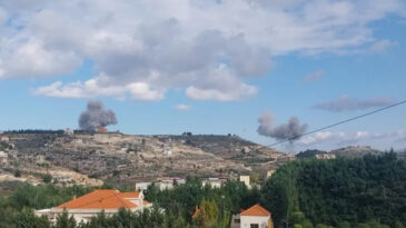 İsrail, L&uuml;bnan'ı Hedef Aldı