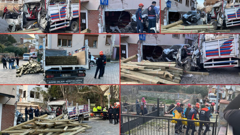 İstanbul'da Trajik Kaza: Kamyon D&uuml;kkan İ&ccedil;ine Girdi, 2 Kişi Hayatını Kaybetti