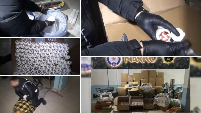 İstanbul'da uyuşturucu operasyonu: 3 milyon 350 bin adet hap ele ge&ccedil;irildi