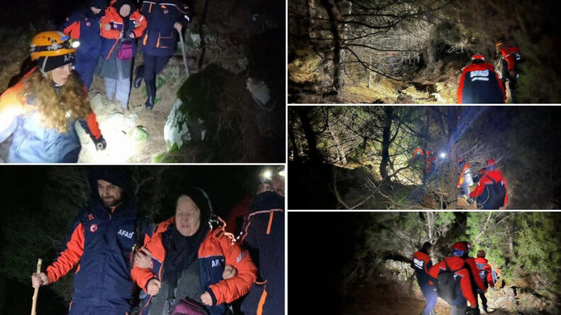 İzmir'de Kayıp Kadın Ormanlık B&ouml;lgeden Bulundu