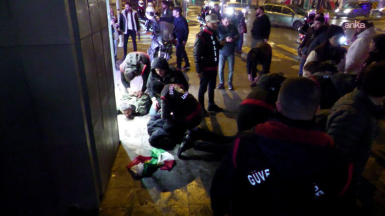 İzmir’de Suriye İle İlgili Protesto: 6 Gözaltı