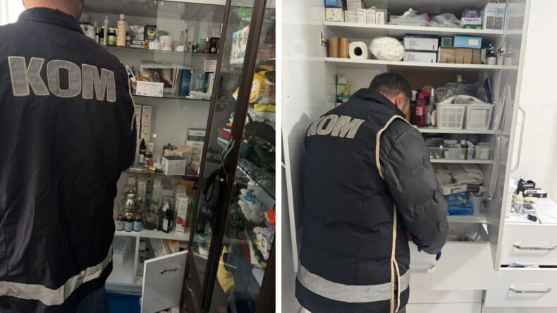 Ka&ccedil;ak Kliniğe Yapılan Polis Baskını