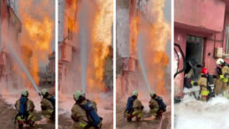 Kahramanmaraş'ta Doğal Gaz Boru Hattında Patlama Ger&ccedil;ekleşti