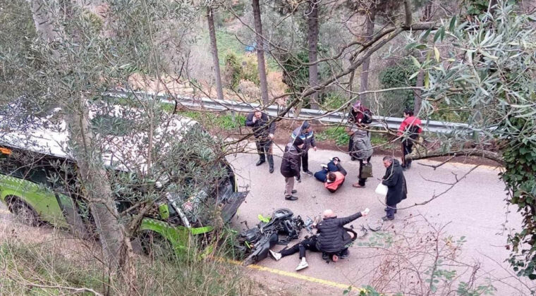 Karam&uuml;rsel&rsquo;de Feci Kaza: 20 Yaşındaki Motosikletli Hayatını Kaybetti