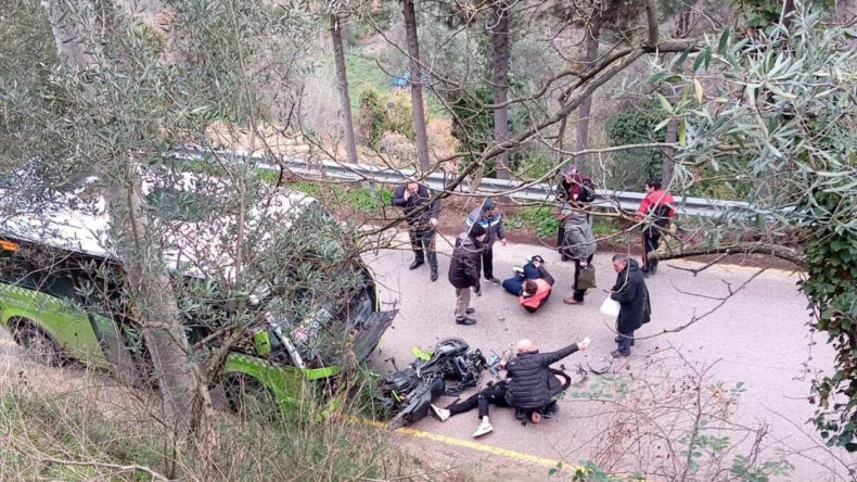 Karam&uuml;rsel&rsquo;de Feci Kaza: 20 Yaşındaki Motosikletli Hayatını Kaybetti